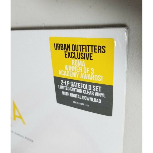 Roma (Music Inspired by the Film) Limited 2XLP Clear Vinyl Record Album New - Picture 4 of 5